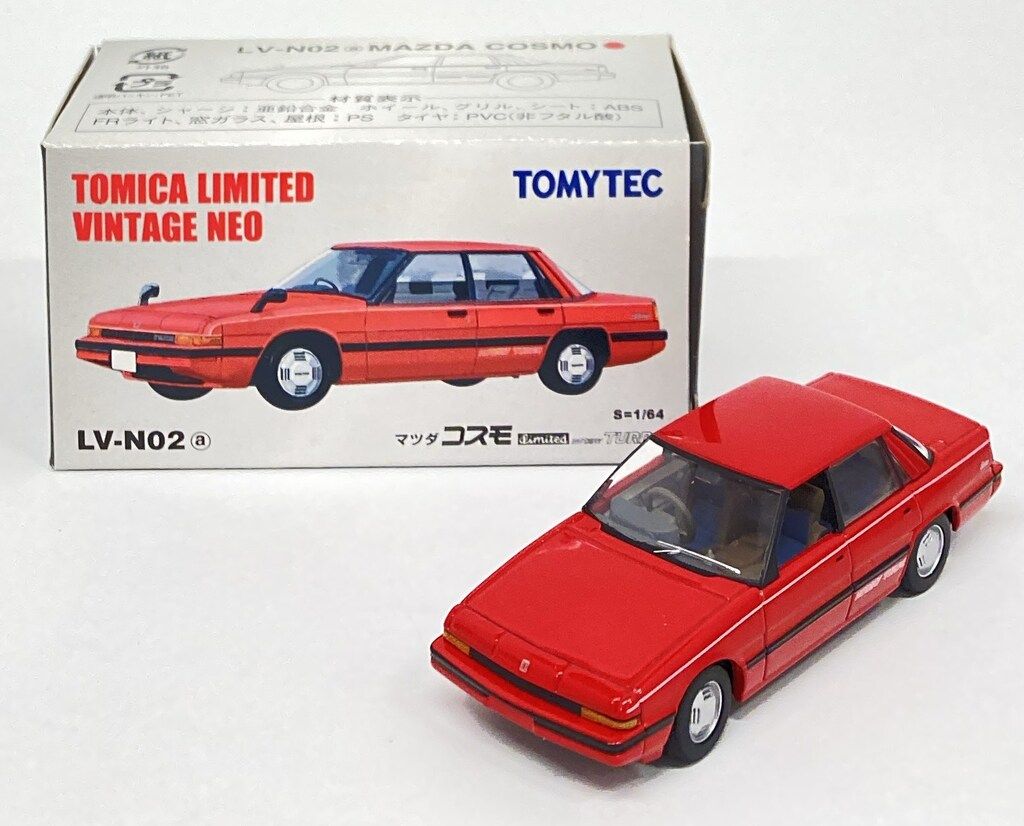 【新品】TOMICA LIMITED VINTAGE NEO マツダコスモ 。 LV-N02b マツダコスモ（白） | 製品をさがす | tomica LIMITED