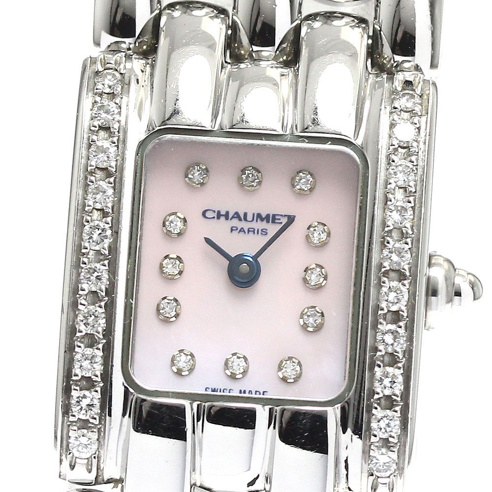 ショーメ Chaumet ケイシス 12P サイドダイヤベゼル クォーツ