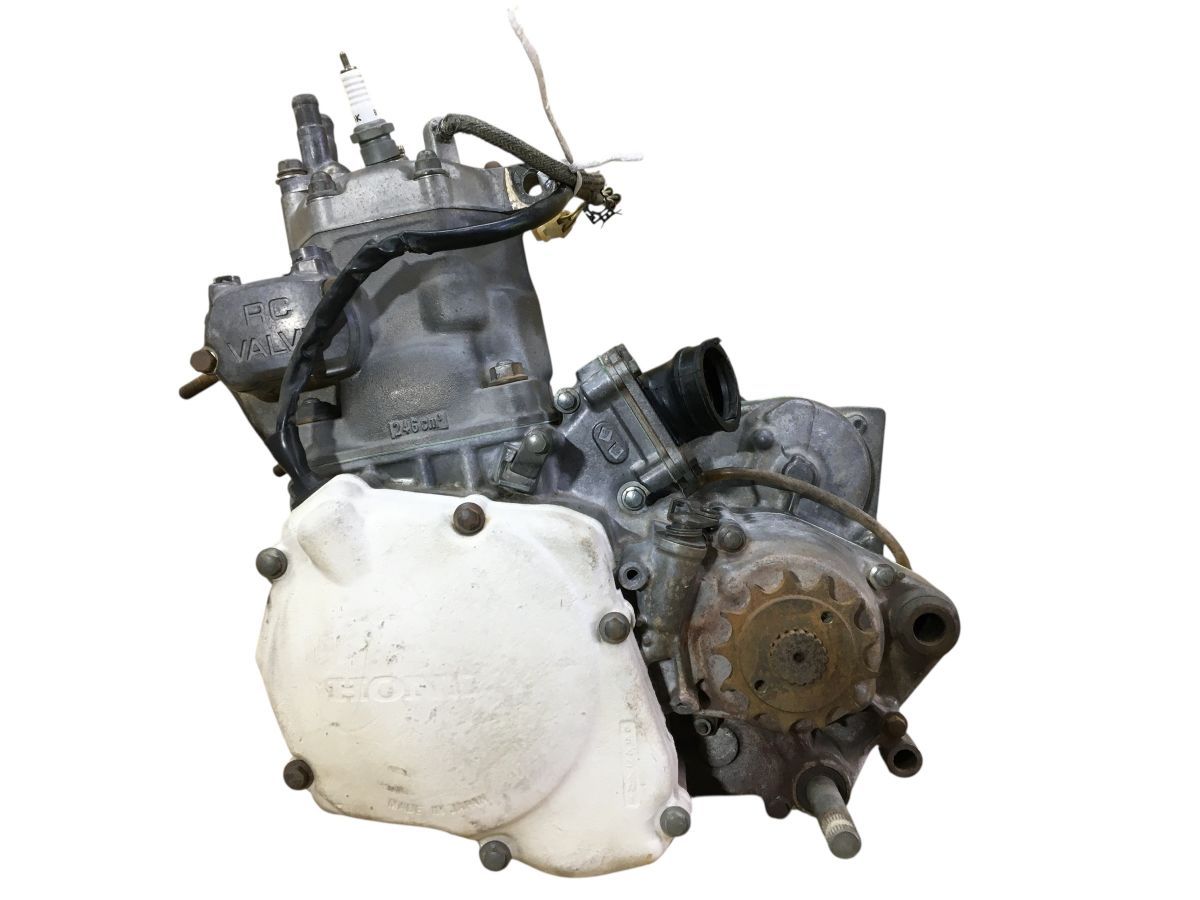 ホンダ CRM250R MD24 クランキングOK エンジン ヘッド面研 圧縮比up レストア 組み換え ストック ＯＨにも TO-Z4303 BRIGHTFACE_UK