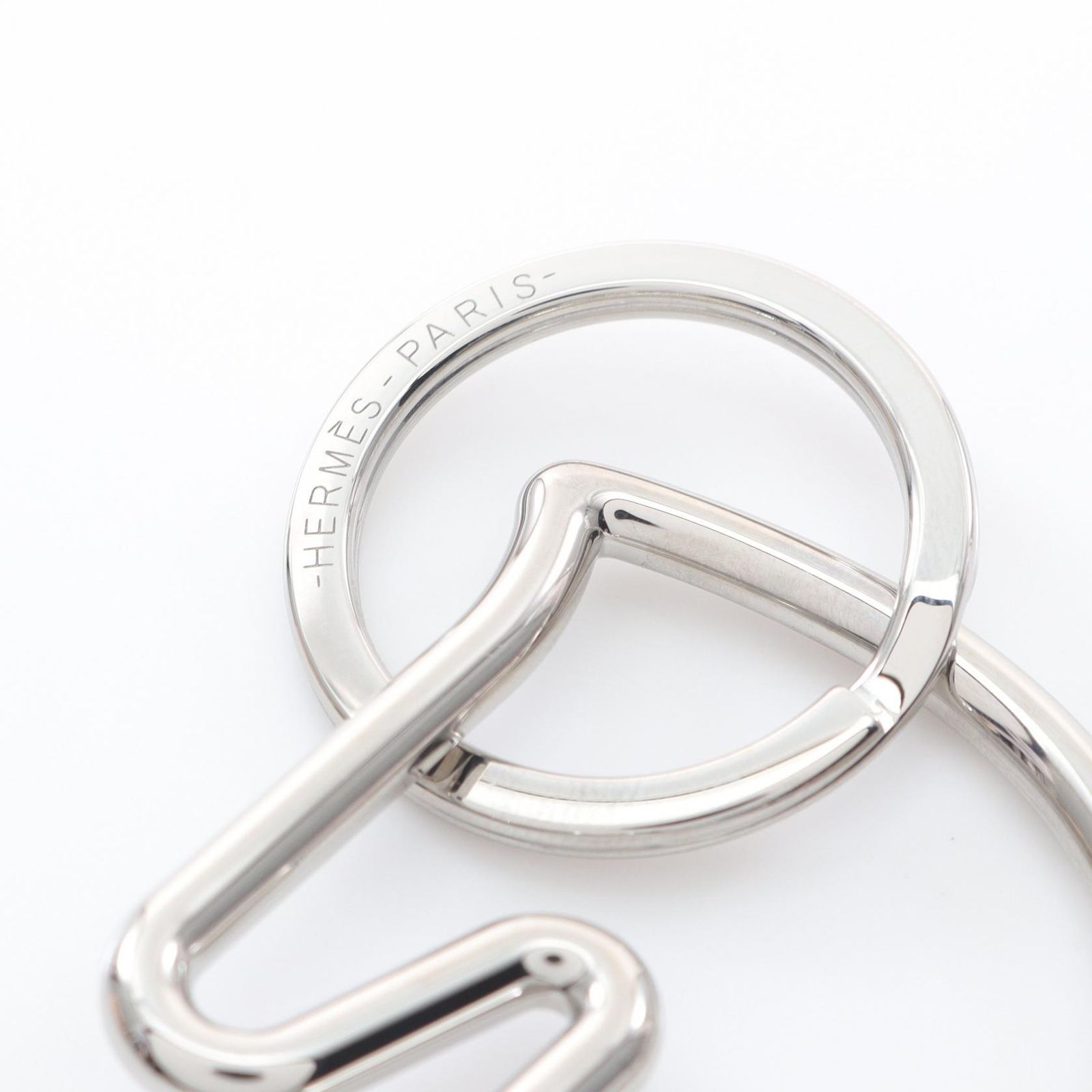 エルメス HERMES キーホルダー シュヴァル シルバー その他 シュヴァル