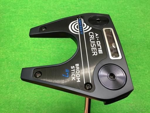 オデッセイ Ai-ONE CRUISER 7 BROOMSTICK CS 45インチ パター PT STROKE LAB 200 スチール フレックスその他 メンズ 男性用 右利き 右用 Cランク ゴルフクラブ