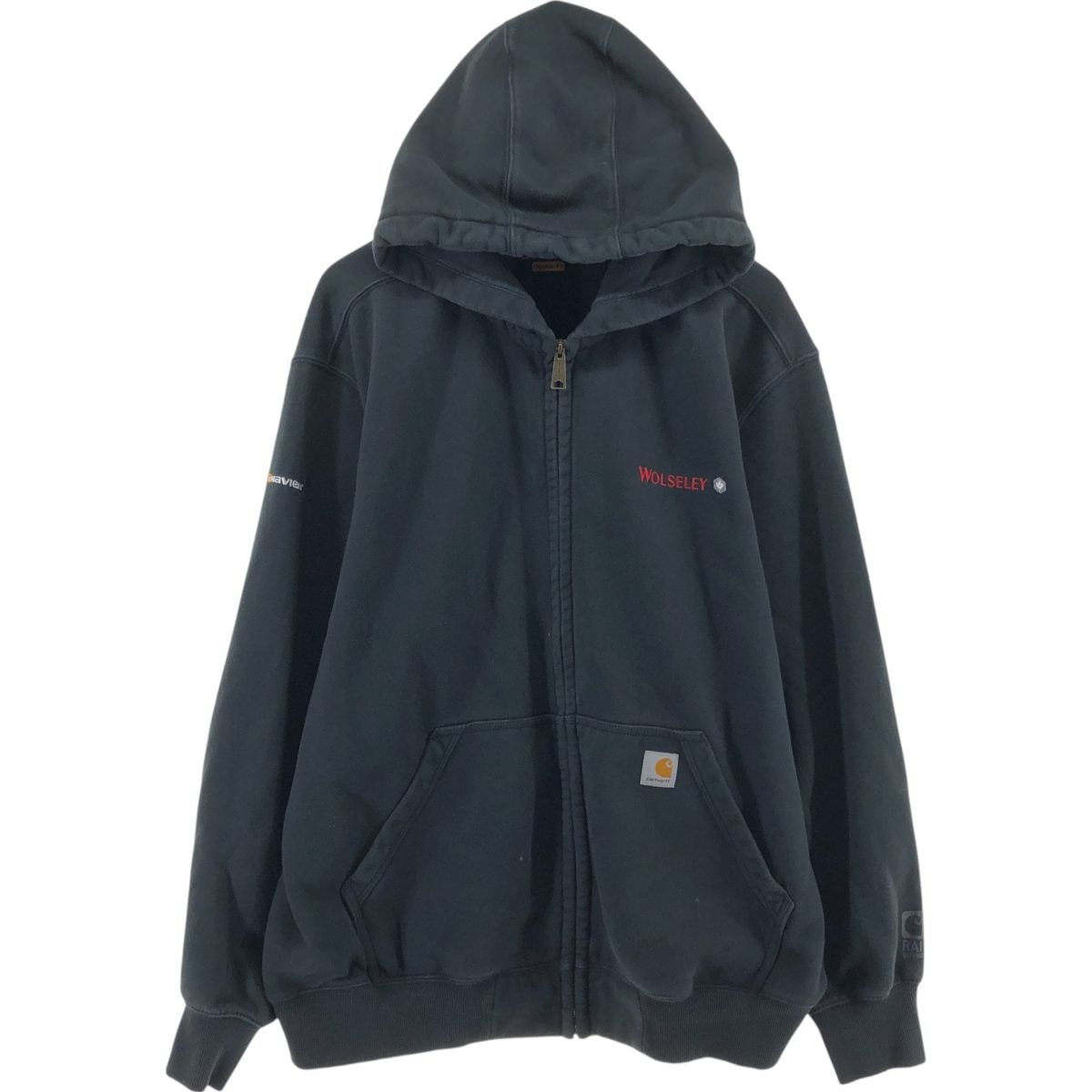 古着 カーハート Carhartt ORIGINAL スウェットフルジップパーカー メンズXXL相当/eaa511281
