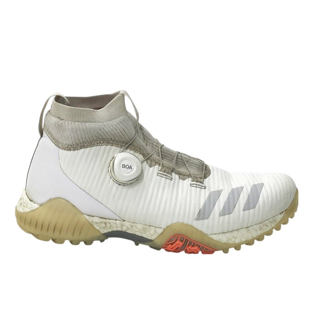 ADIDAS GOLF アディダスゴルフ EE9106 ゴルフシューズ コードカオスボア  ホワイト系 26.5 [240101466874] ゴルフウェア メンズ ストスト ADIDAS GOLF アディダスゴルフ EE9106 ゴルフシューズ コード