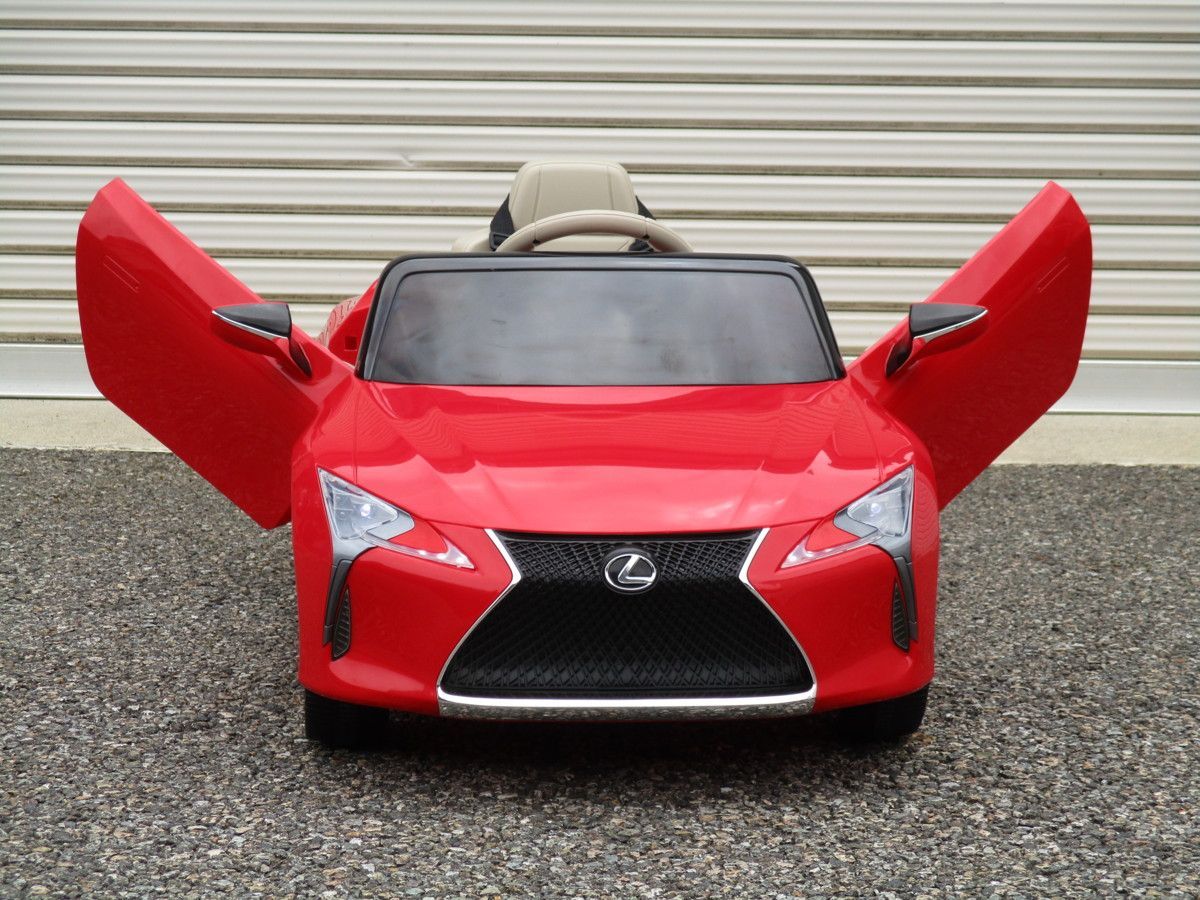 完成車でお届け ユーズド アウトレット 乗用ラジコン レクサス LEXUS LC500 レッド №76
