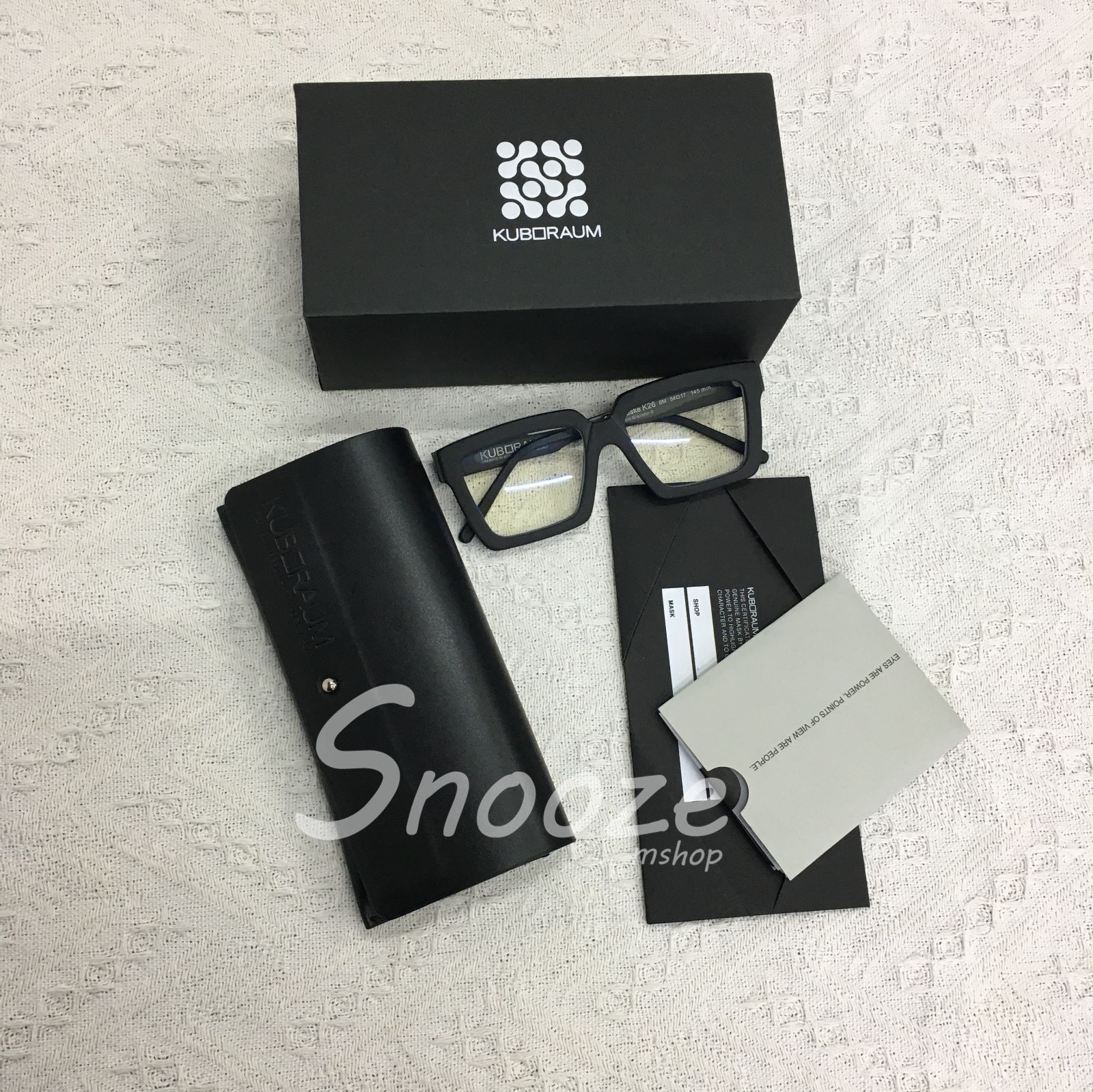 KUBORAUM MASK K26 サングラス メガネ BLACK MATT - メルカリ 
