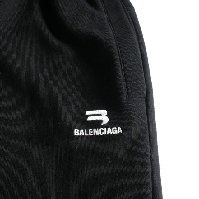 バレンシアガ BALENCIAGA BBロゴ 刺繍 スウェットパンツ トラック