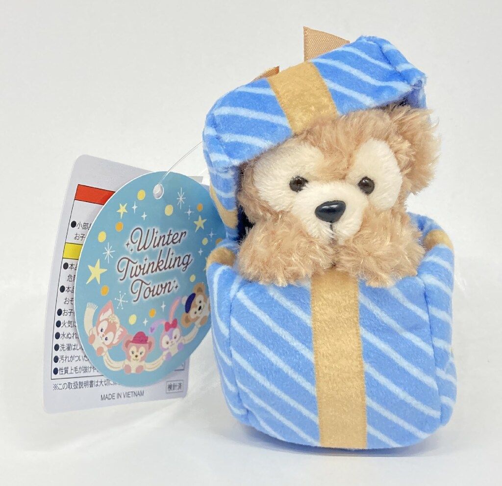 ダッフィーフレンズぬいぐるみチャーム＊冬＊東京ディズニーシー ダッフィー＆フレンズのウィンター・トゥインクリング・タウン