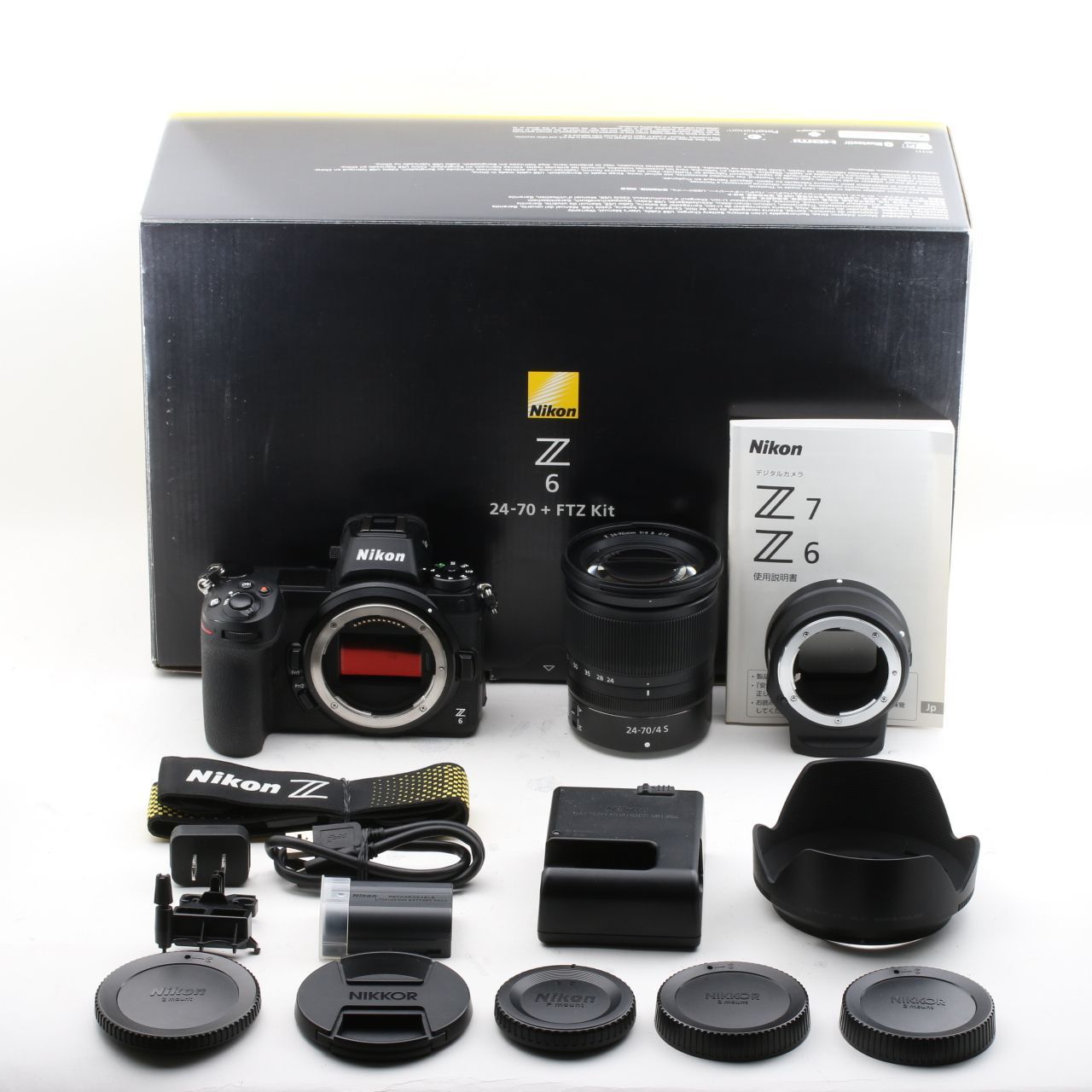 ショット数6196枚】Nikon ニコン Z6 24-70+FTZマウントアダプター  
