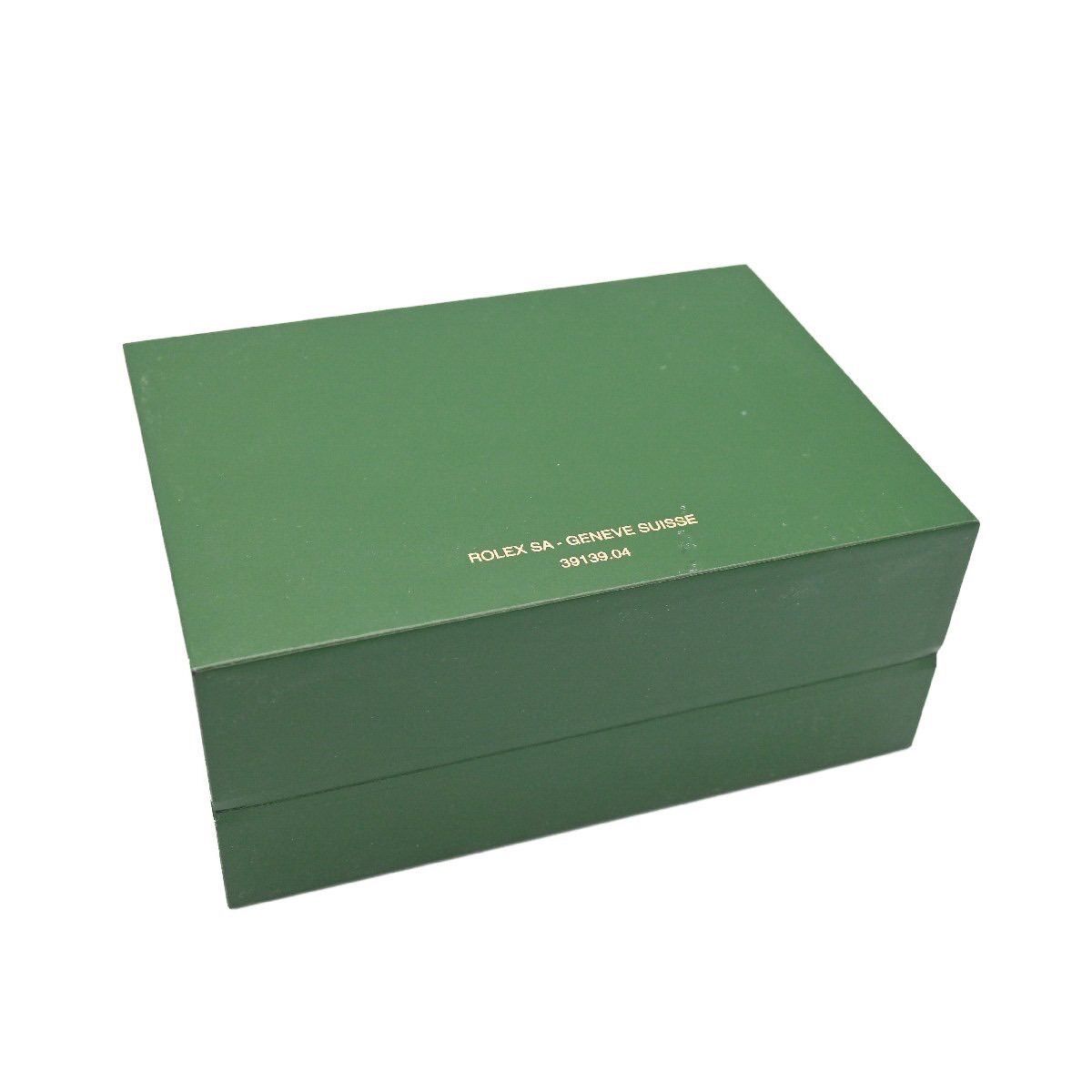 ROLEX ロレックス　純正ケース 緑色　 ※箱のみ 正規/純正品】ROLEX ロレックス 空箱 BOX ケース 39139 04 緑
