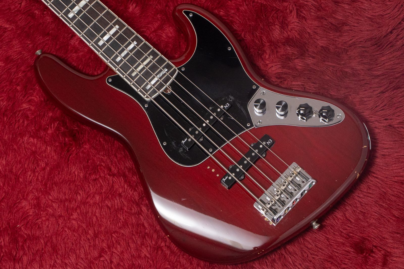 コンポーネント ストラトキャスター フレイムメイプルネック アルダー