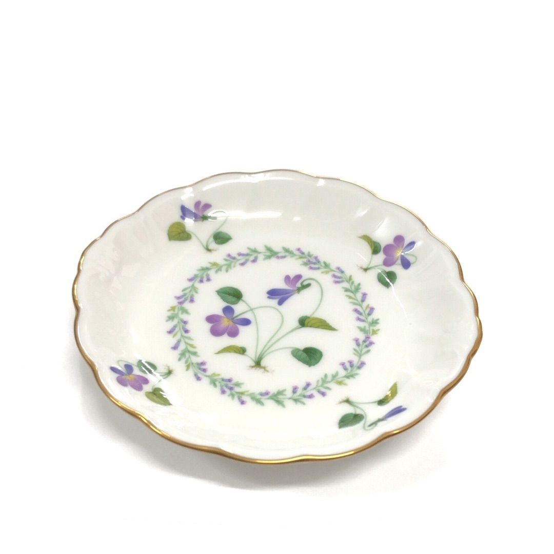 未使用品】Noritake ノリタケ 金縁 5枚皿 セット 陶磁器 プレート 皿