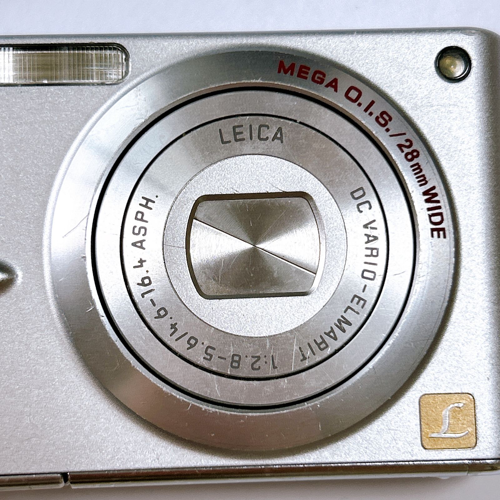パナソニック LUMIX DMC FX30 デジカメ シルバー デジタルカメラ 動作