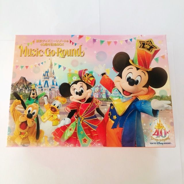 東京ディズニーリゾート 40周年記念BOX Music-Go-Round アニバーサリーパッケージ 通常盤 I1165-007 034