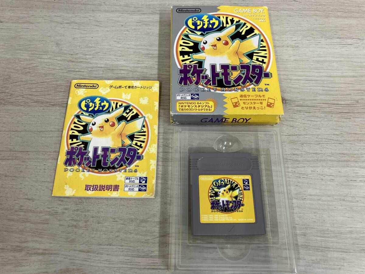 ポケットモンスターピカチュウ Nintendo ゲームボーイ
