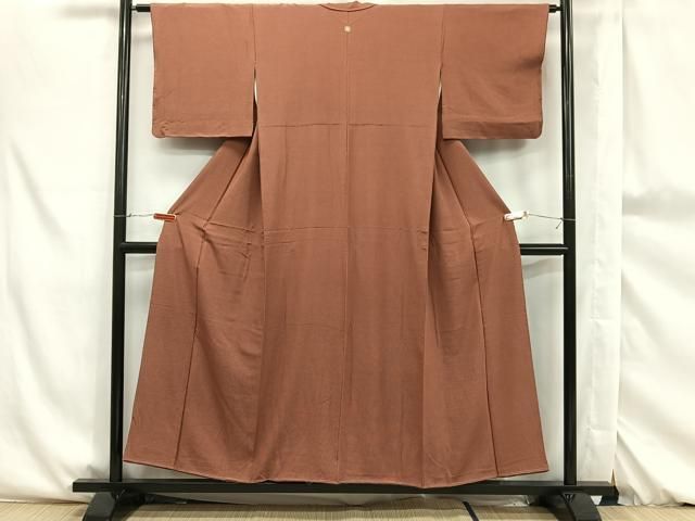 【公式】アクセサリーの激安通販 平和屋着物□小紋師 黒岩秀硯 未使用 正絹 逸品 角通し 江戸小紋 着物・浴衣