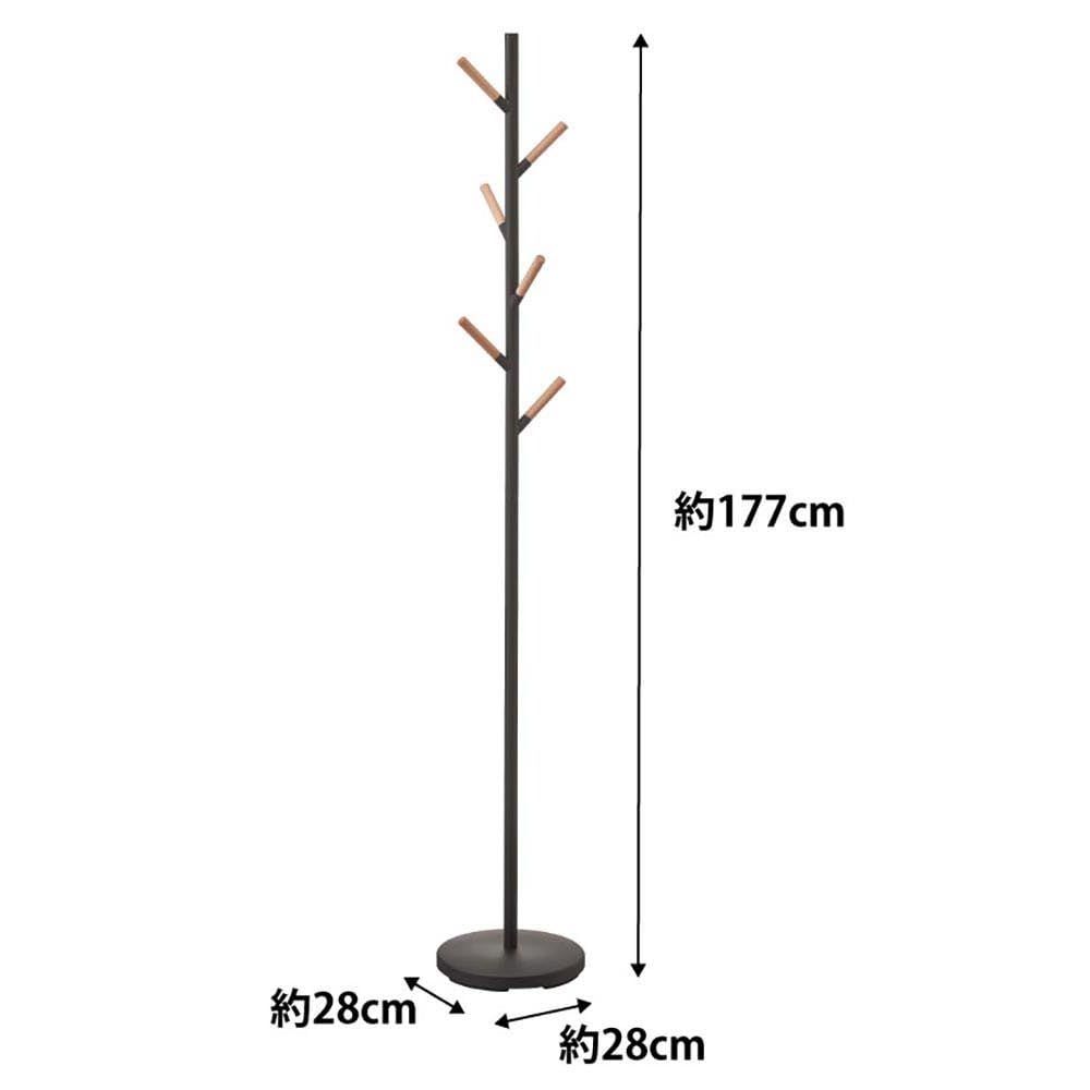 迅速発送 山崎実業 Yamazaki ポールハンガー プレーン ブラック 2815 SKLAD-KIRPICHA_RU