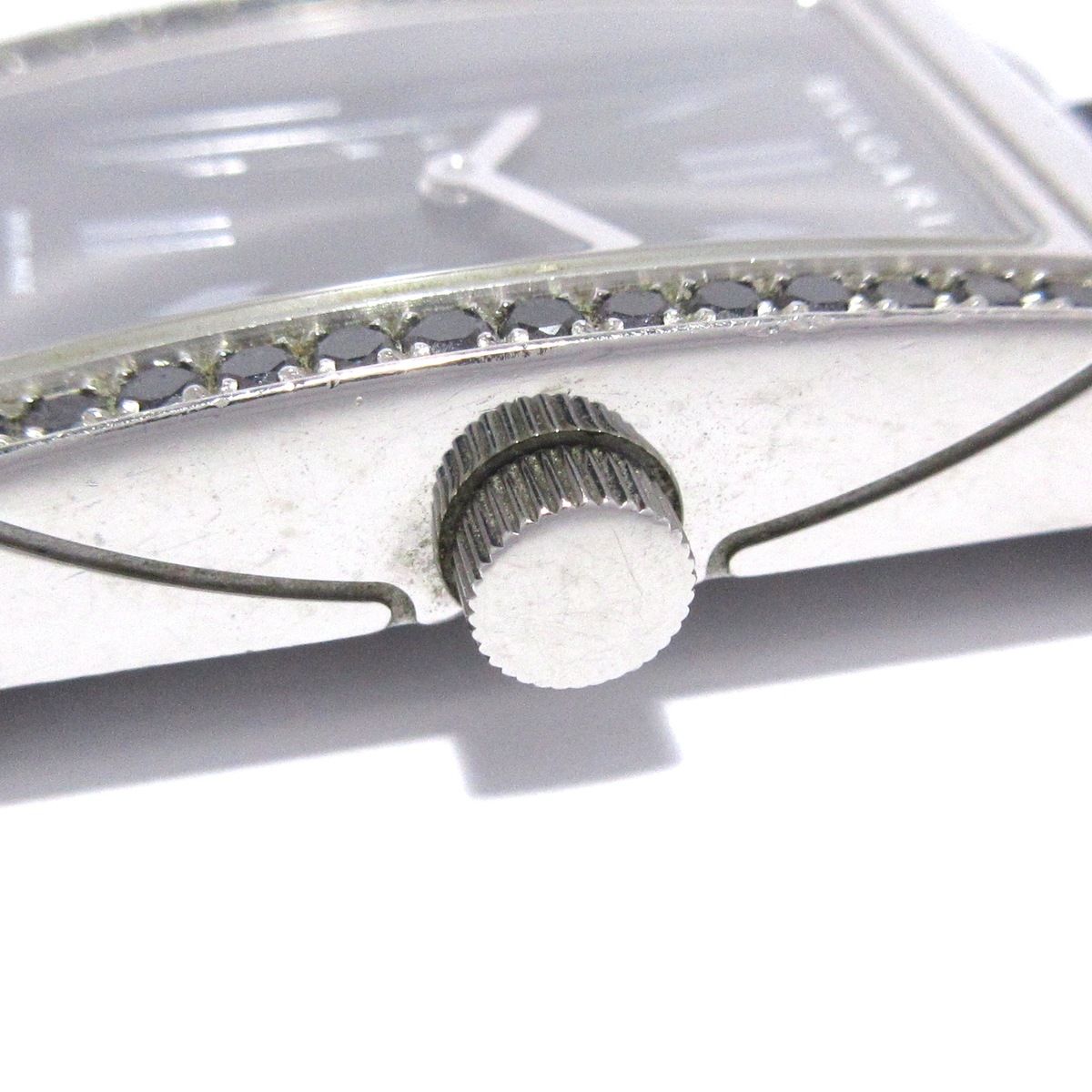 ブルガリ レッタンゴロ RT39S ブラックダイヤ 革ベルト レディース 腕時計 Amazon.co.jp: (ブルガリ)BVLGARI RT39S レッタンゴロ ブラック