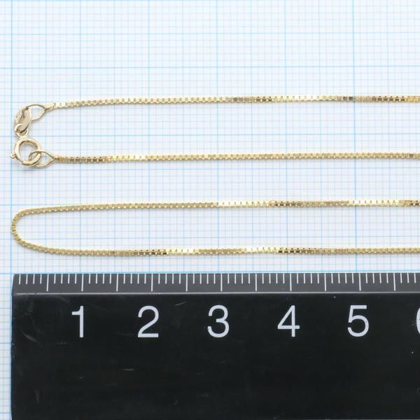 K14YG ネックレス 総重量約1.4g 約40cm - メルカリ