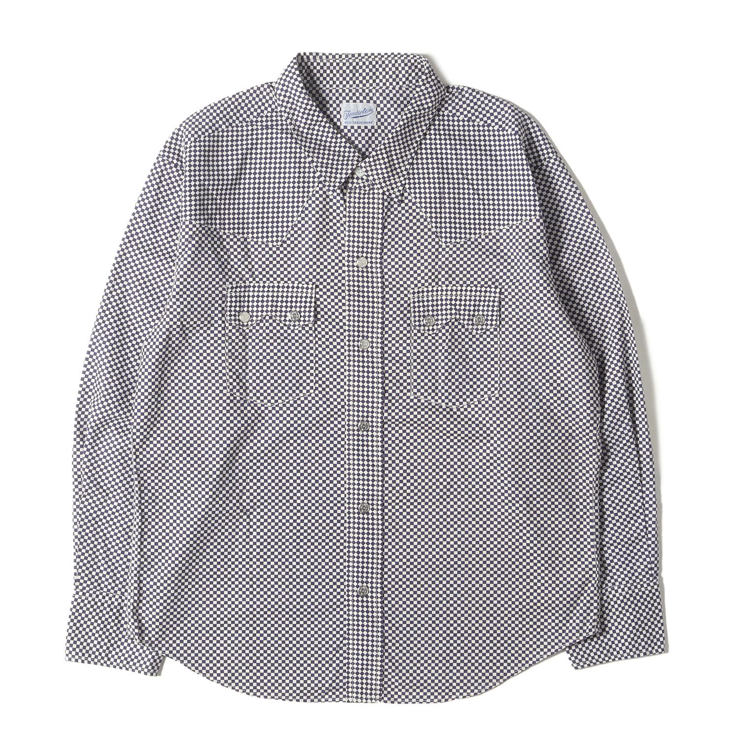 テンダーロイン　サドルマンデニムシャツ　S テンダーロイン SADDLEMAN DENIM SHT M
