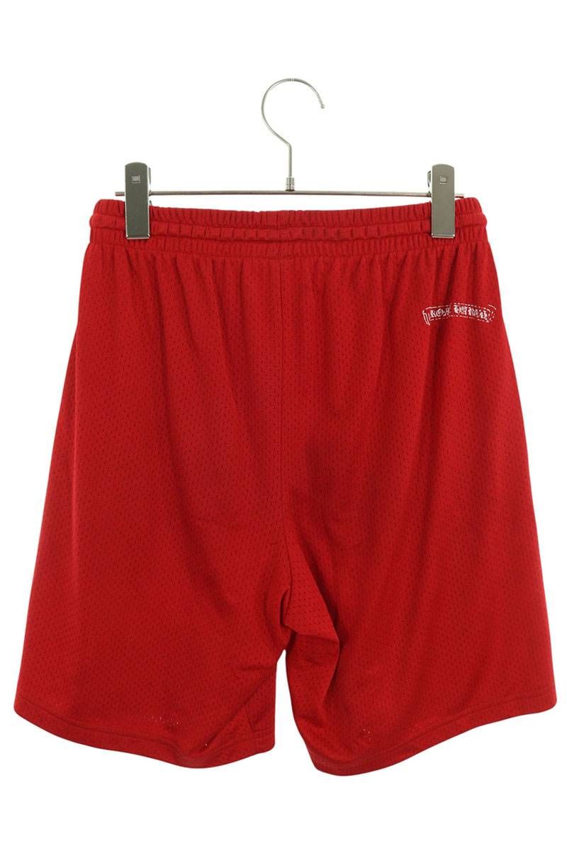 クロムハーツ リブコットン スポーツショーツ クロムハーツ MESH VARSITY SHORTS MATTY BOY TEAMプリント