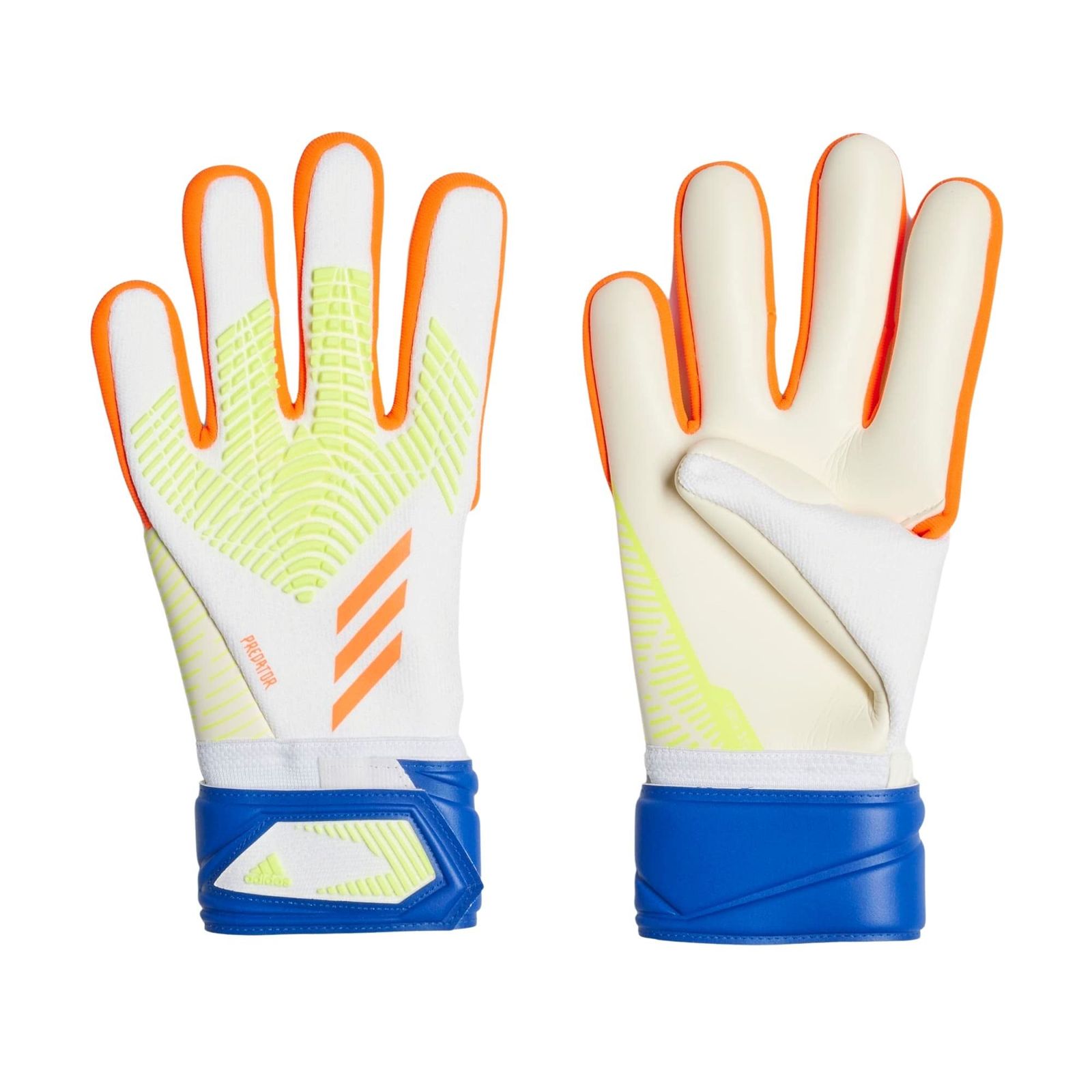 [adidas] ユニセックス プレデター GKグローブ LGE HF9736 サッカーウェア (HF9736)ホワイト/ソーラーレ 