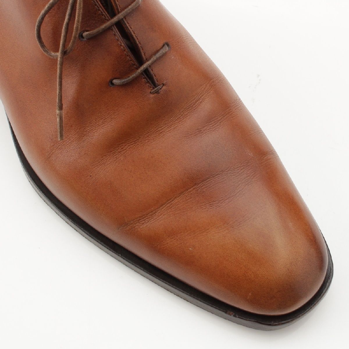 ベルルッティ アレッサンドロ レザー パティーヌ ドレスシューズ