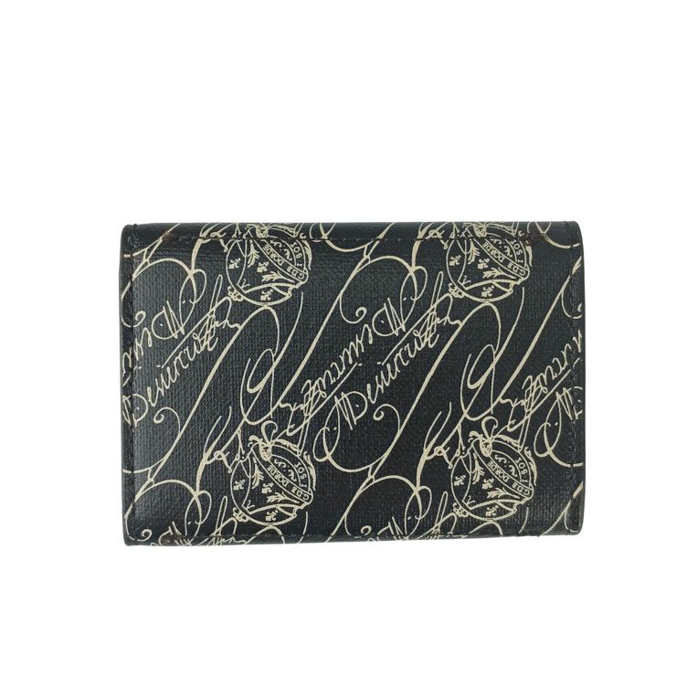 【✨美品✨】 ベルルッティ カリグラフィ 三つ折り財布 アカジュー ブラウン ✨美品✨】 ベルルッティ カリグラフィ 三つ折り財布 アカジュー