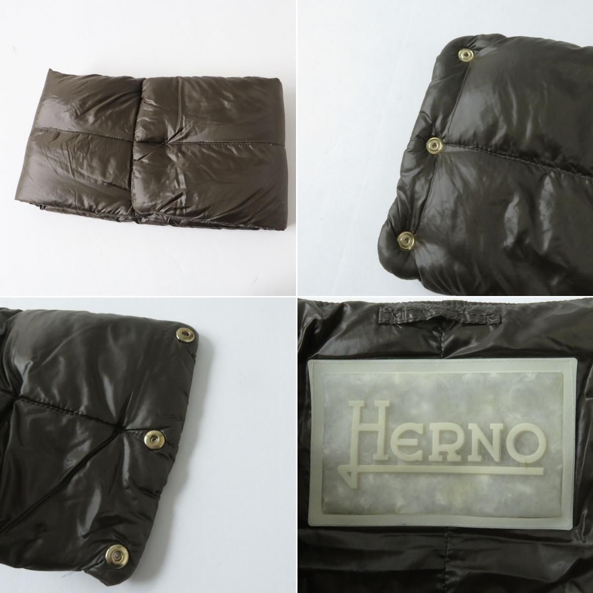 極美品◎EU製 HERNO ヘルノ レディース Bolla 2000388 30 ネック