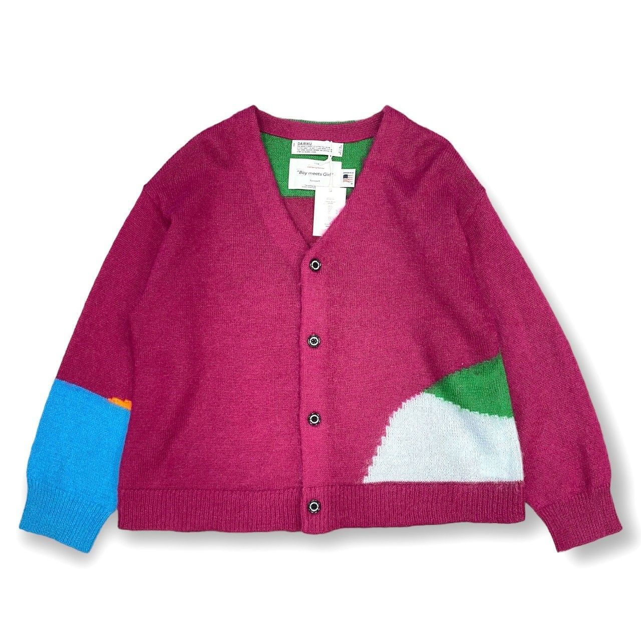 DAIRIKU 22SS NANA Mohair Cardigan F - メルカリ