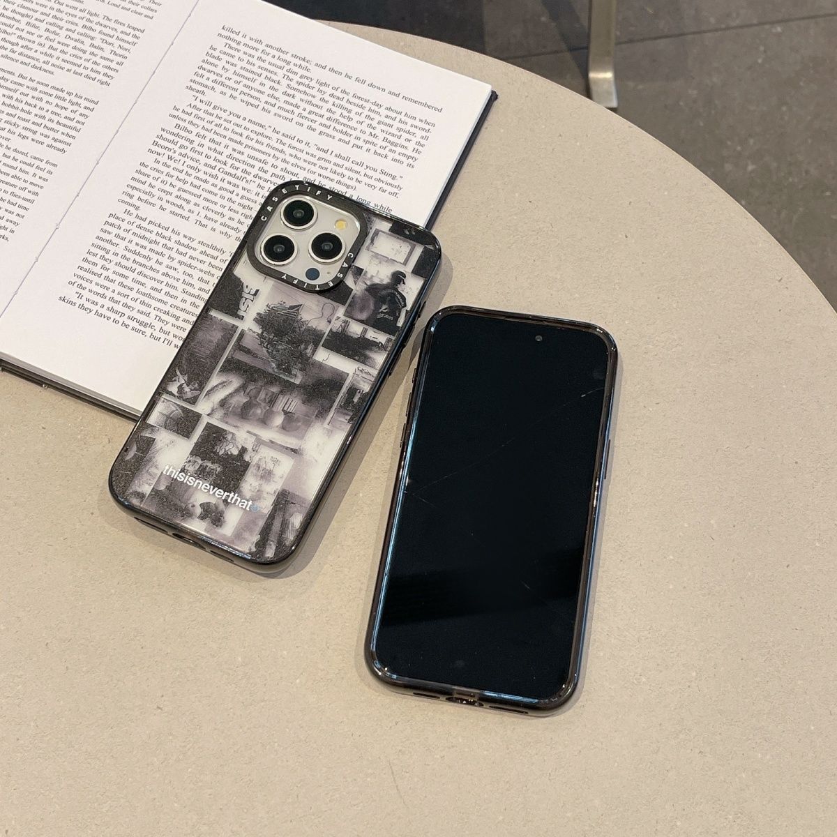 新品 thisisneverthat ケースティファイ スマホケース アート