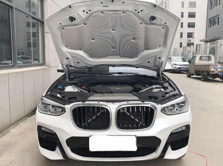 BMW G01 X3 G02 X4 エンジンフードインシュレーター 片面アルミシール付属 1個