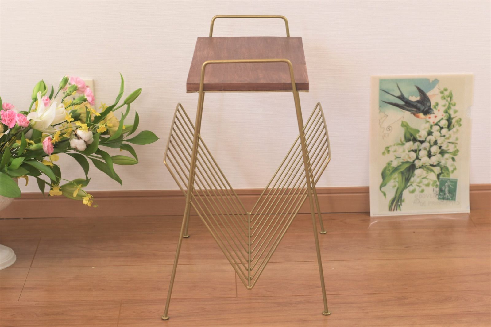 グランシュマン マガジンラック アンティーク調 小物入れ 置物 新品