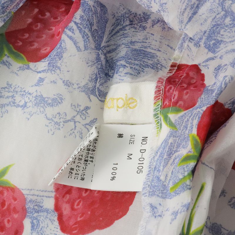 ジェーンマープル Jane Marple 美品 2020SS A day in Jouy ティアード 
