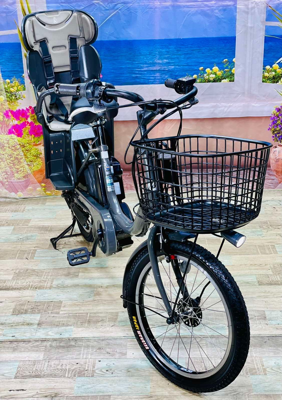 BRIDGESTONE ビッケ 電動アシスト自転車 ダークグレー 新品8.9Ah
