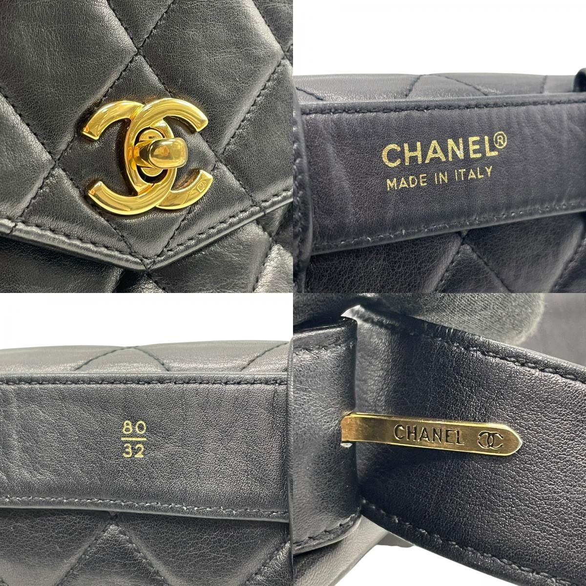 CHANEL シャネル マトラッセ ウエストポーチ ウエストバッグ ココ