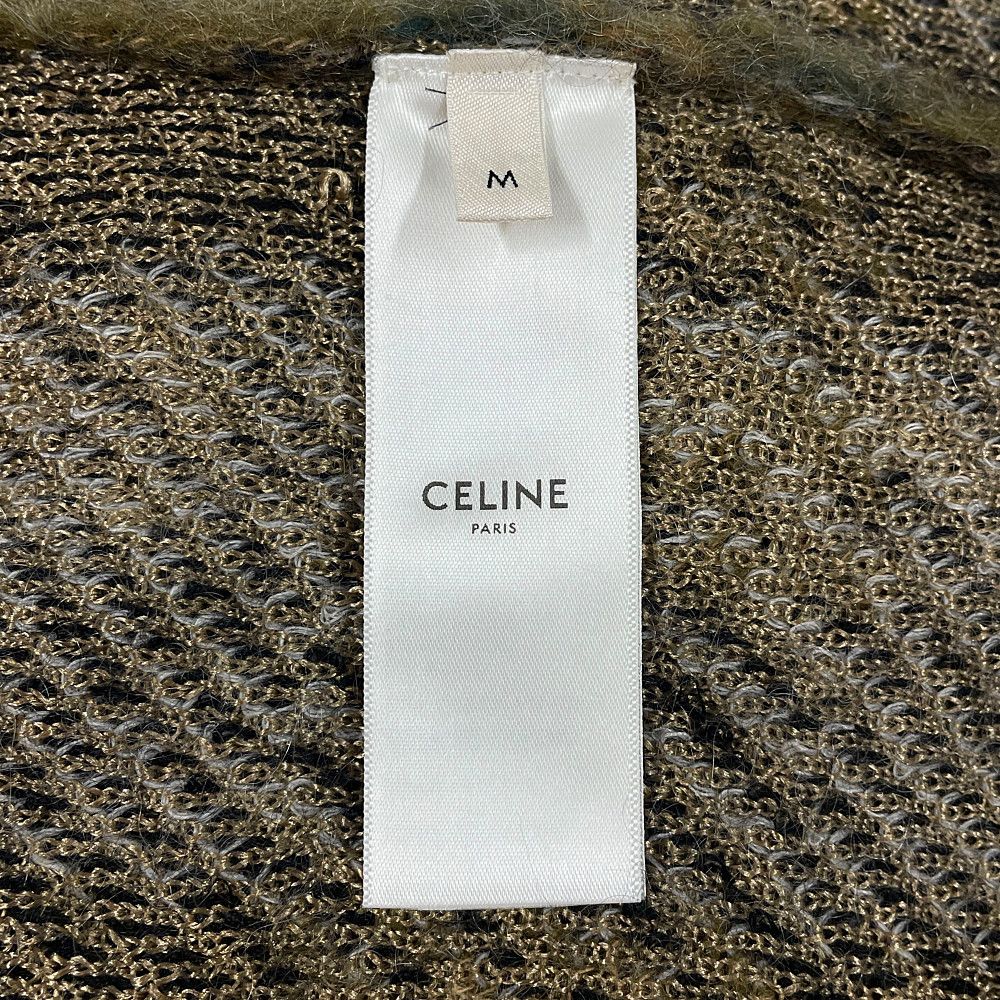 CELINE セリーヌ 品番 2A32J204L ブラッシュドモヘア ニットカーディガン サイズ M 正規品 / 32458