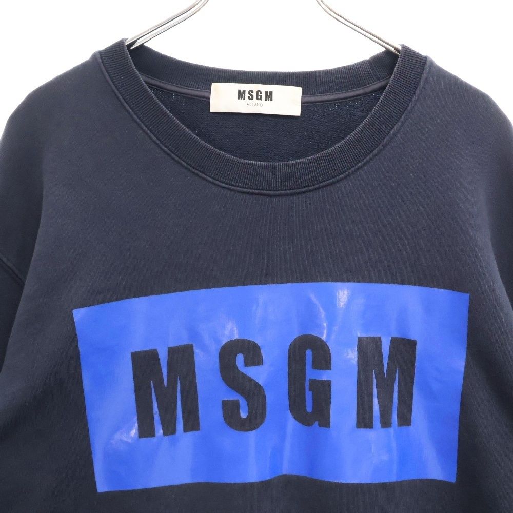 完璧すぎて可愛げがない MSGM フロントロゴ SWEATSHIRTS LOGO (エムエスジーエム) トップス