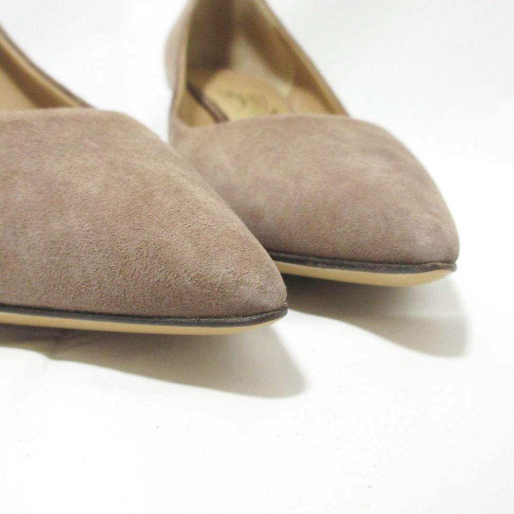 ★FERRAGAMO ベージュ フロントロゴ ポインテッドトゥ パンプス セール】 Salvatore Ferragamo ZAIA パンプス （パンプス