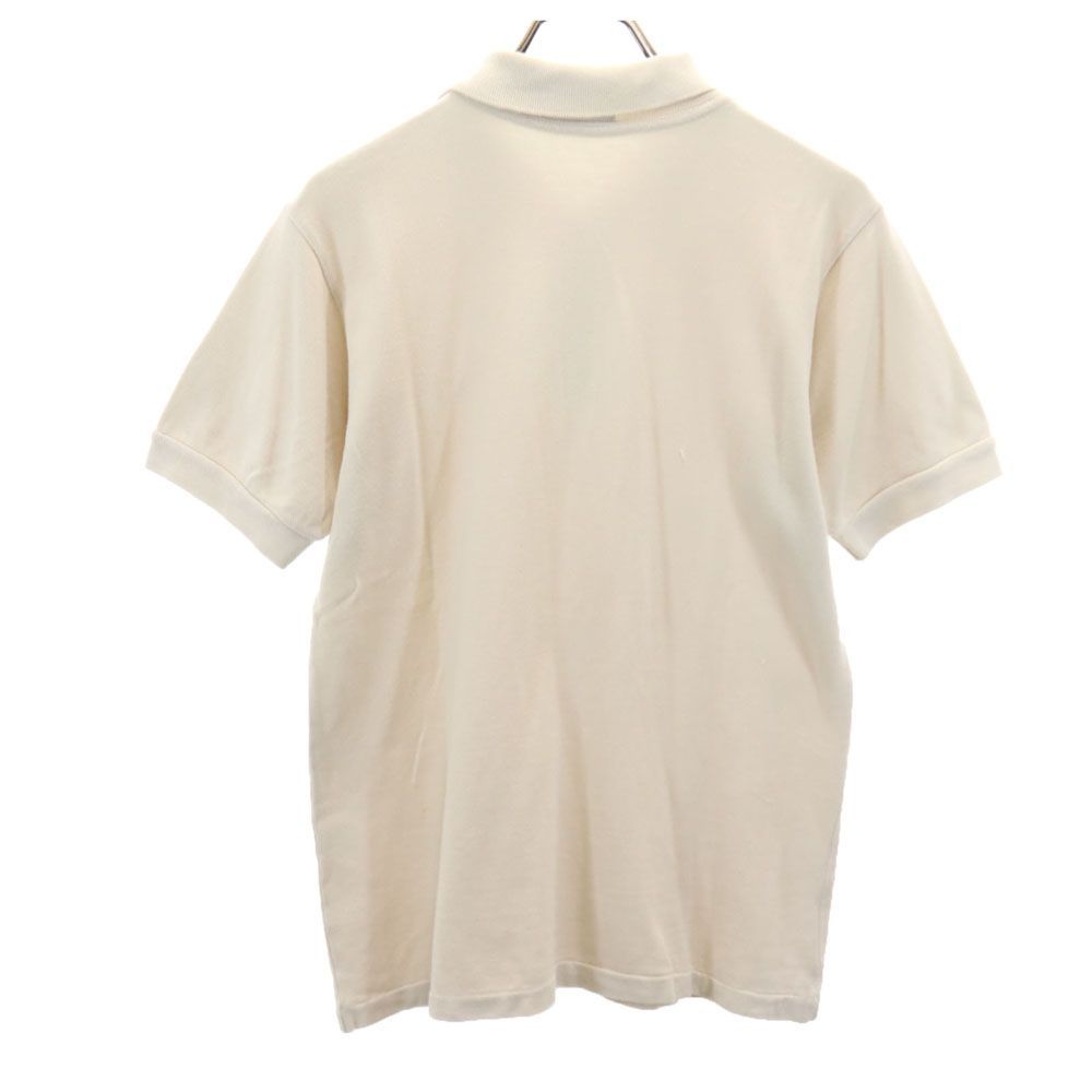 フレッドペリー 英国製 半袖 鹿の子 ポロシャツ M ベージュ FRED PERRY 