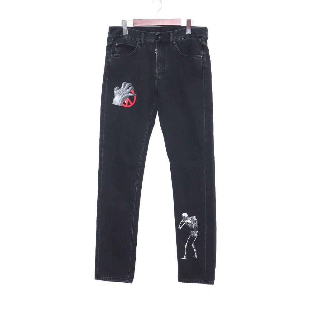 UNDERCOVER 5ポケット パンツ スキニー skinny pants 未使用 OFF-WHITE × UNDERCOVER スリム5ポケットデニムパンツ - メルカリ