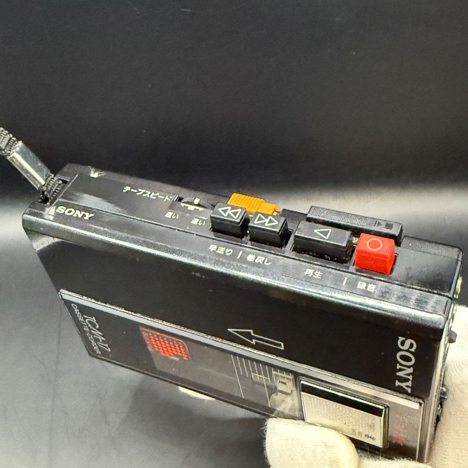 SONY TCM-17 カセットレコーダー 中古品 レトロ - メルカリ