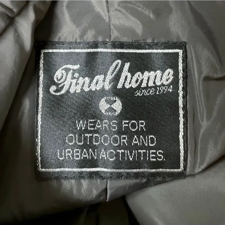 FINAL HOME ファイナルホーム 中綿 ダッフル モッズコート メンズ S