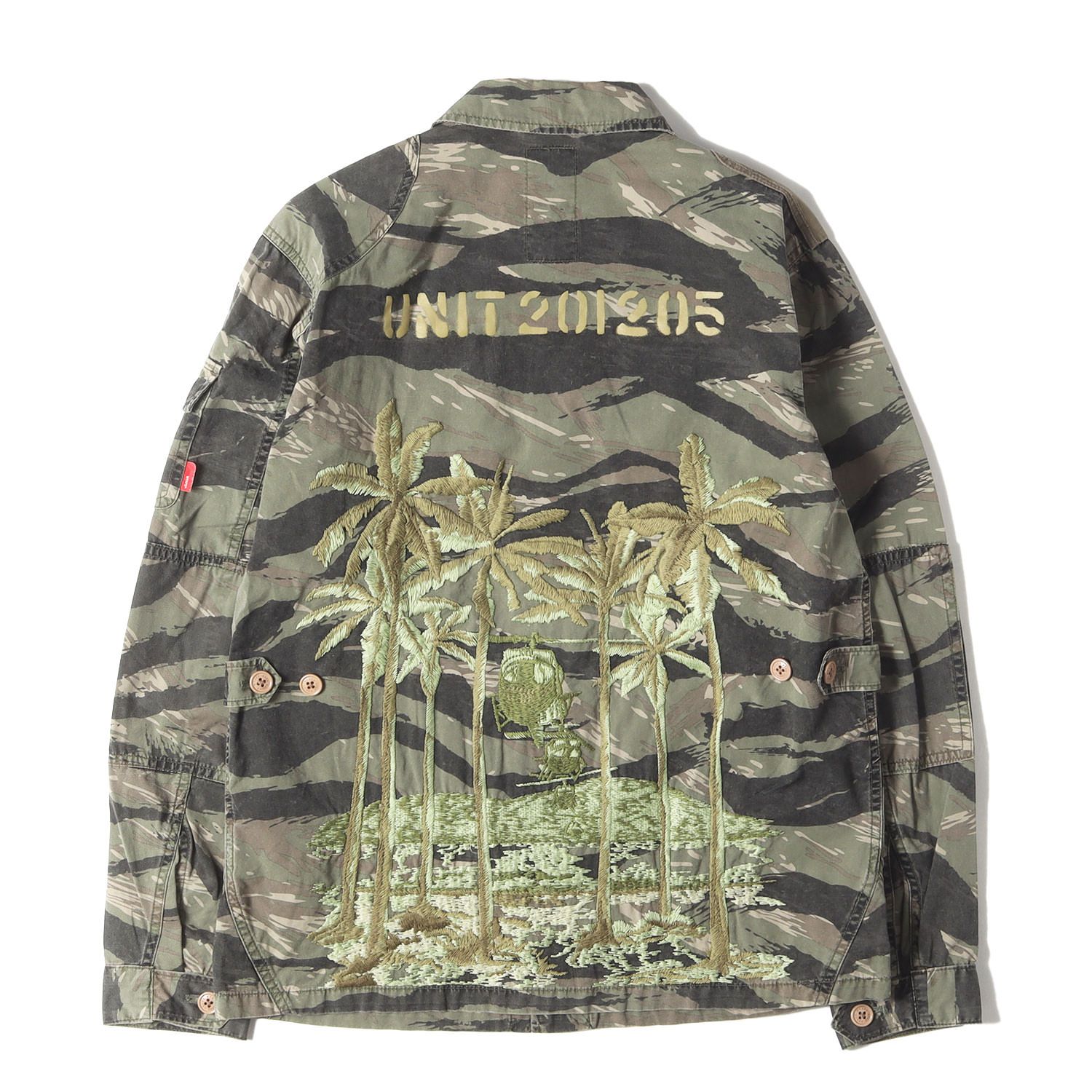 WTAPS ダブルタップス ジャケット タイガーストライプ 迷彩