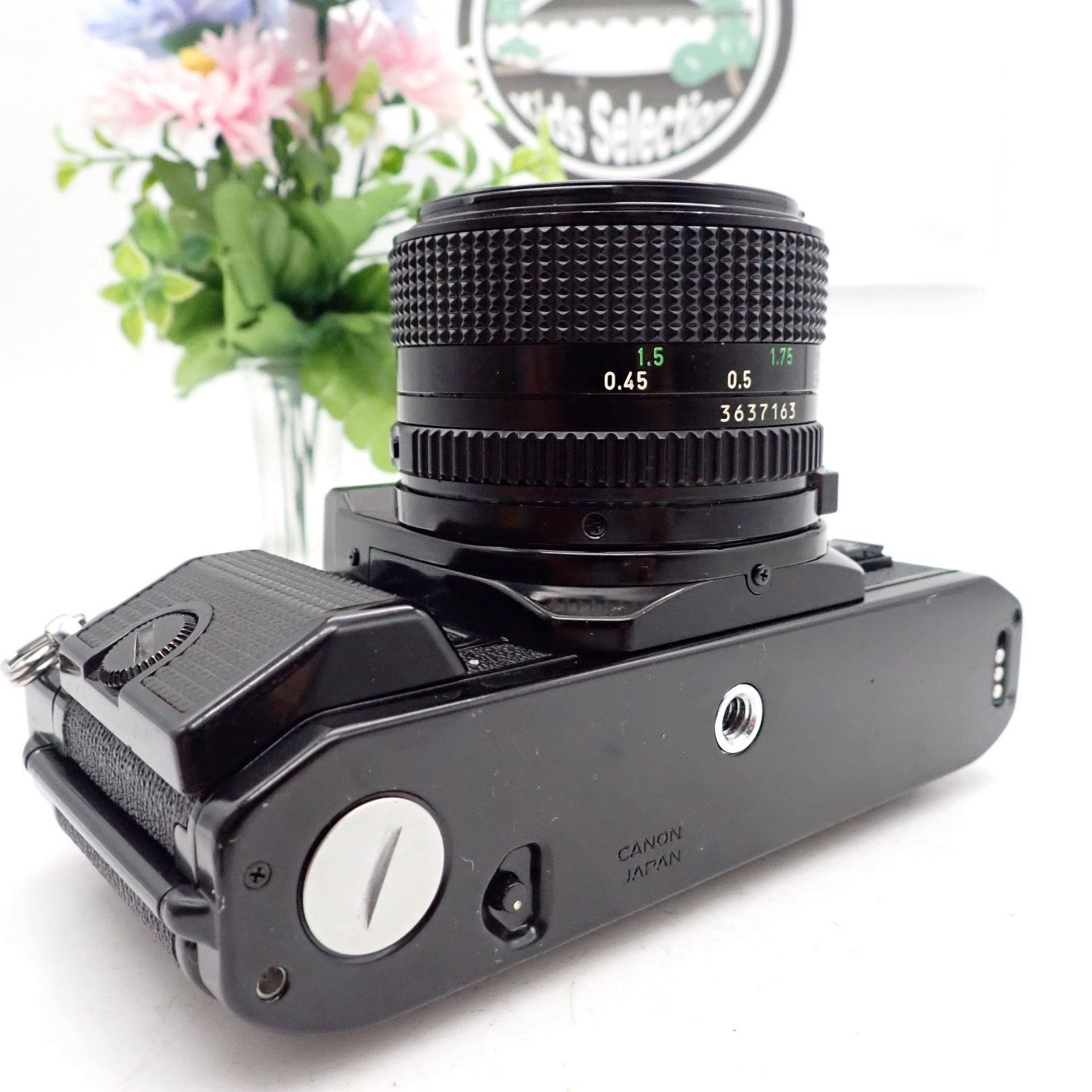 良品 Canon A-1 一眼レフフィルムカメラ New FD NFD 50mm f1.4