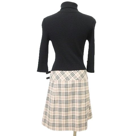 バーバリーズブルーレーベル Burberry's BLUE LABEL タートルネック