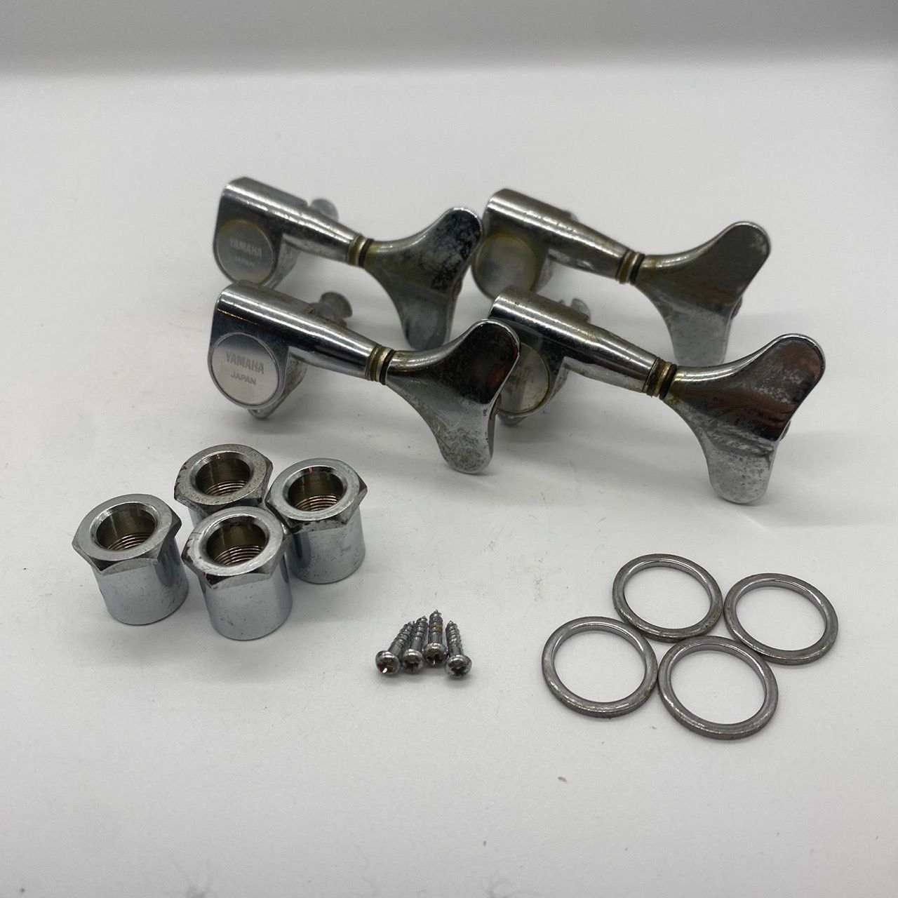 Yamaha RBX450 エレキベース用 クローム ロトマチックペグ パーツ 糸巻き Guitar Pegs