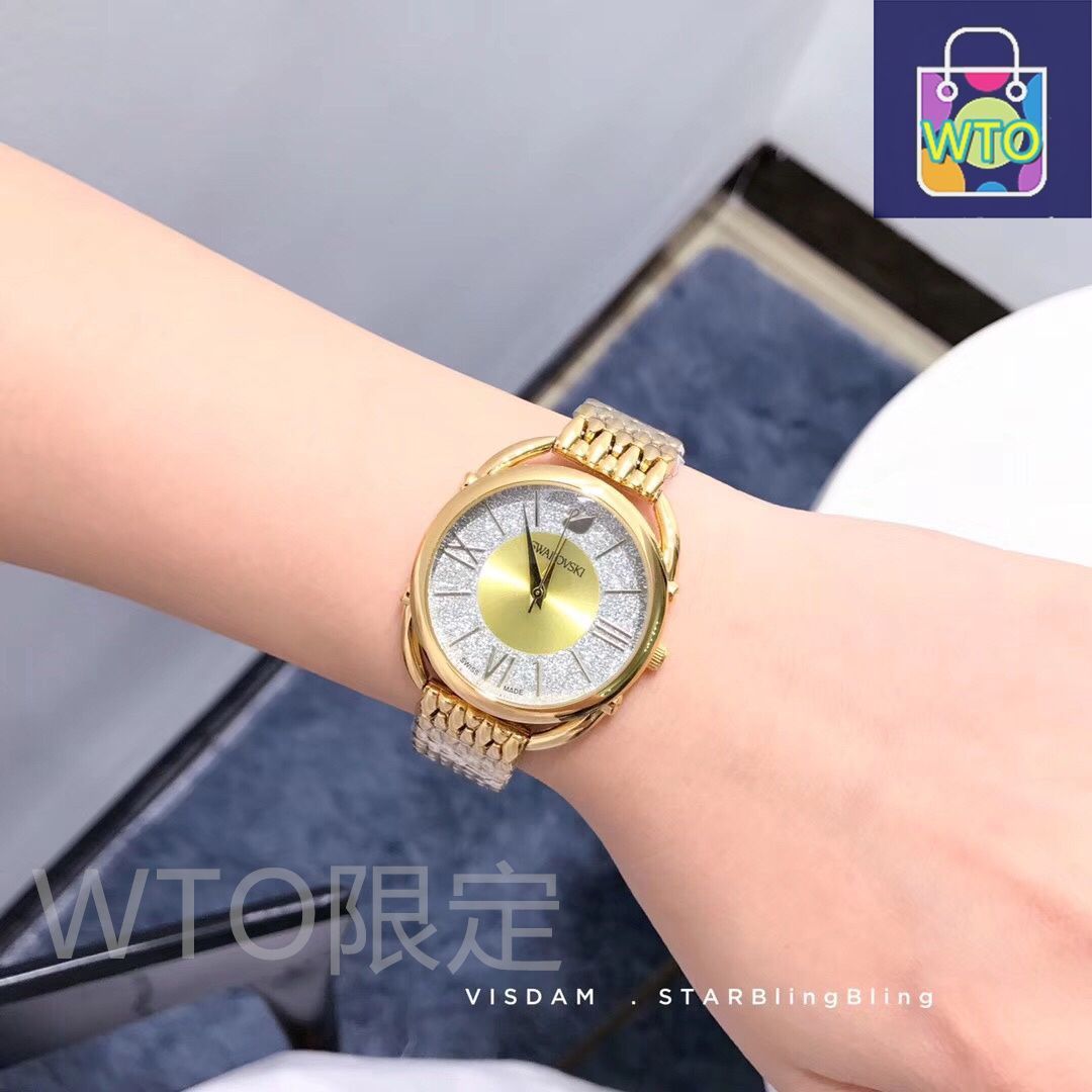ももプロフ必読お願いします！ ★Swarovski 腕時計(時計のみの発送 今日特価！Swarovski【施洛世奇】ニュースターライトモデル