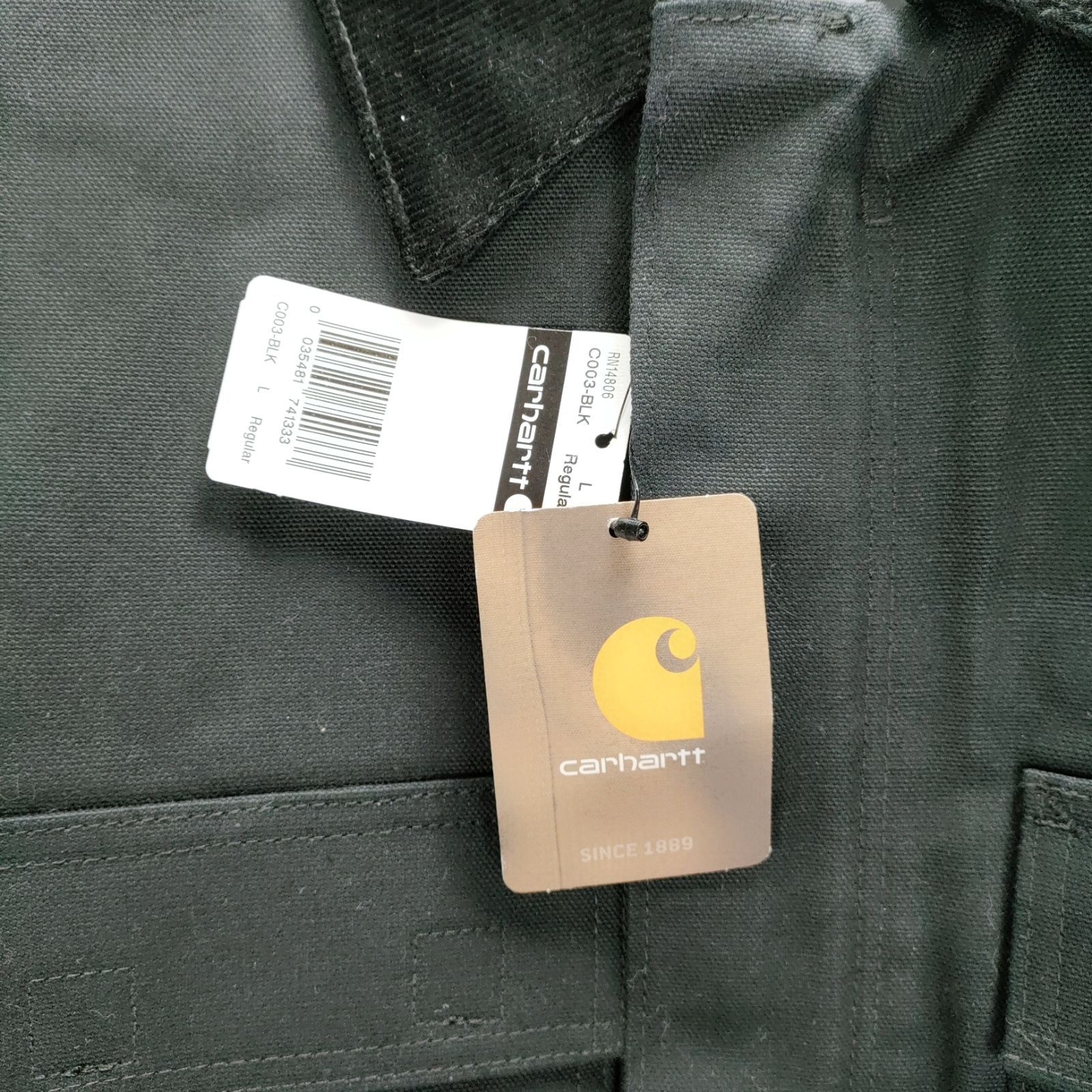 新品タグ付】カーハート トラディショナルコート ブラック CARHARTT 