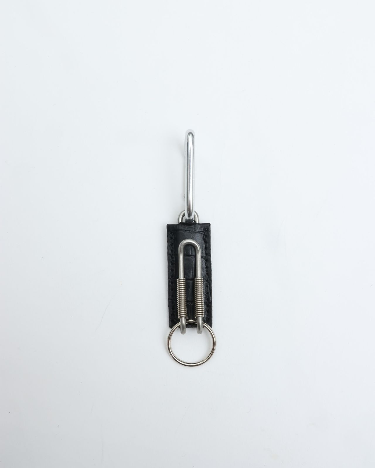 エドロバートジャドソン　スプリングクリップキーホルダー　ブラック ED ROBERT JUDSON エドロバートジャドソン CLIX spring clip key