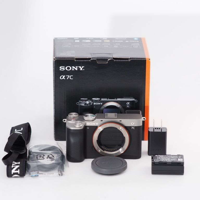 SONY α7C ILCE-7C シルバー ソニー フルサイズ ミラーレス一眼 α7C